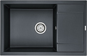 Мойка для кухни Paulmark Verlass PM317850-BLM черный металлик