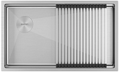Мойка для кухни Paulmark NEXT-PRO 74-L UNI PM707445-L-BS брашированная сталь