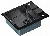 Мойка для кухни Zorg GL-6051-Black Grafit