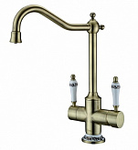 Смеситель для кухни Zorg ZR 344 YF BR-бронза