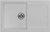 Мойка для кухни KuchenStern Plat 50 a-Granit 206WH20 белый