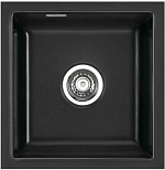 Керамическая мойка SystemCeram Mera 40 U глянцевый черный