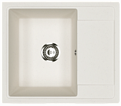 Мойка для кухни Ulgran Practik PR-М 575 белый камень