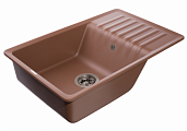 Мойка для кухни GranFest Quarz GF-ZW-72 терракотовый
