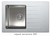 Мойка для кухни Tolero Twist TTS-760 серый металлик №001