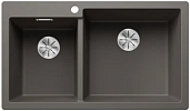 Мойка для кухни Blanco Pleon 9 чаша справа вулканический серый