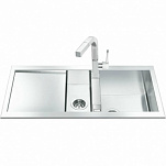 Мойка для кухни Smeg LQR100-2 матовая