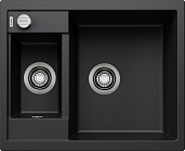 Мойка для кухни Blanco Metra 6 черный, клапан-автомат