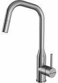 Смеситель для кухни KuchenStern Fila-S 411SS40 нержавеющая сталь