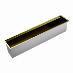 Встраиваемая сушка для посуды Omoikiri Dry-02 LG светлое золото (без вставок)