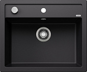 Мойка для кухни Blanco Dalago 6 черный, клапан-автомат