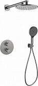 Душевая система скрытого монтажа Grocenberg GB5093BG Графит с Термостатом