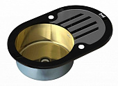 Мойка для кухни Zorg GL-7851-OV Black Bronze