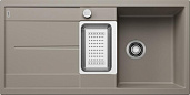 Мойка для кухни Blanco Metra 6 S серый беж, клапан-автомат