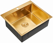 Мойка для кухни Milacio Denia 59 Steel брашированное золото