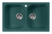 Мойка для кухни AquaGranitEx M-15 (305) зеленый