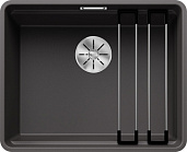 Мойка для кухни Blanco Etagon 500-F Silgranit темная скала