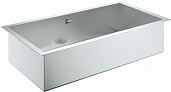 Мойка для кухни из нержавеющей стали Grohe K700 Cube 1 чаша, 86.4/46.4