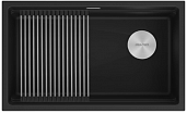 Мойка для кухни Paulmark IT-GRANIT LUMI-PRO 74 UNI, артикул LU-PRO 74-AN антрацит