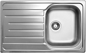 Мойка для кухни Ukinox Grand GRP800.500 -GT8K 1R, полированная, чаша справа