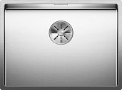 Мойка Blanco Claron 550-IF нерж. сталь, зеркальная полировка, отводная арматура InFino