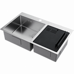 Мойка для кухни Omoikiri Akisame 86-2 Side IN нержавеющая сталь