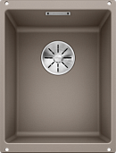 Мойка Blanco Subline 320-U серый беж, отводная арматура InFino®