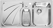Мойка для кухни Reginox President right (L) Lux Integrated, клапан-автомат, коландер в комплекте