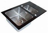 Мойка для кухни Zorg GL-5078-2 Black Inox
