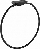 Кольцо для полотенец Grocenberg AC0063 (Черный матовый)