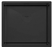 Мойка для кухни Paulmark Gerberg 48 UNI PM214844-MBN  матовый черный