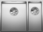 Мойка Blanco Claron 340/180-U нерж. сталь чаша слева, зеркальная полировка, InFino