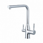 Смеситель для кухни с выдвижным изливом Frap F4396-30 хром