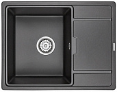 Мойка для кухни Paulmark Weimar PM216550-BLM черный металлик