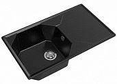 Мойка для кухни GranFest Мрамор Unique GF-U-840L черный