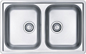 Мойка для кухни Alveus Line 90 (Leinen), слив 60 мм