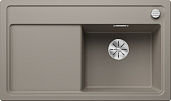 Мойка Blanco Zenar 45S чаша справа клапан-автомат InFino серый беж