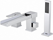 Смеситель на борт ванны Groсenberg GB6008-2CR хром