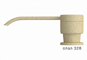 Дозатор жидкого мыла в тон мойки Polygran Опал (328)