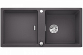 Мойка Blanco Adon XL 6S клапан-автомат InFino® темная скала
