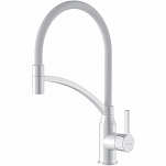 Смеситель для кухни с гибким изливом Frap F4552-8 белый