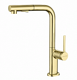 Смеситель для кухни Paulmark Neo Ne214419-G золото