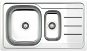 Мойка для кухни Zigmund Shtain Rechteck 860D.8 нерж. сталь полированная