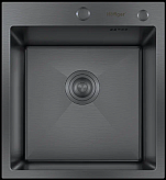 Мойка для кухни Hoffger HFG-4550 (HFG-4550B) черный