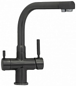 Смеситель для кухни Seaman Barcelone SSL-5383 Gun