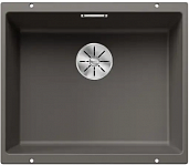 Мойка Blanco Subline 500-U вулканический серый, отводная арматура InFino®