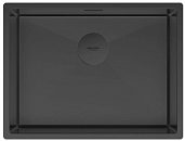 Мойка для кухни Paulmark NEXT 58 UNI PM215844-MBN матовый черный