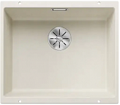Мойка Blanco Subline 500-U мягкий белый, отводная арматура InFino®