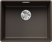Мойка Blanco Subline 500-F кофе, отводная арматура InFino®