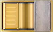 Мойка для кухни Paulmark NEXT-MULTI SINK 74 UNI PM787445-BG брашированное золото